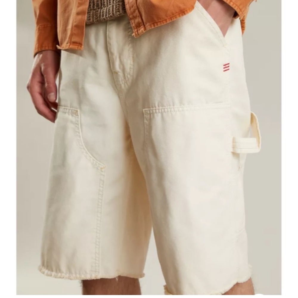 BDG Men’s Double Knee Cutoff Utility Shorts